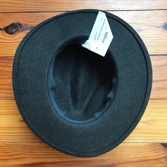 World Market Green Olive Wool Wide Brim Hat, EUC, 22” - Picture 13 of 16